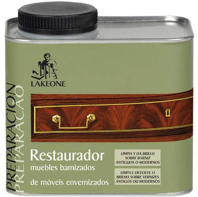 LAKEONE Restaurador Mueble Barnizados, Natural, 450 Ml