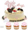 AirSMall Bride to Be Cake Topper, 5 Stk. Hochzeit Bride To Be Tortenstecker, JGA Deko Brautkleid Diamant Ring Kuchen Topper für Frauen Verlobung Hochzeit Brautparty Deko