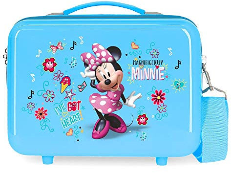 Disney Love Minnie Trousse de toilette adaptable Bleu 29x21x15 cms ABS