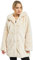Urban Classics Femme Veste Peluche - Polaire pour Femme Manteau en fausse fourrure, Blanc Cassé, S EU