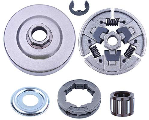 Tamburo Frizione dal Design di precisione (3/8 7 Denti) con Gruppo Frizione Kit per Stihl MS311 MS391 MS290 MS340 MS360 MS310 MS390 029 034 036 Motosega