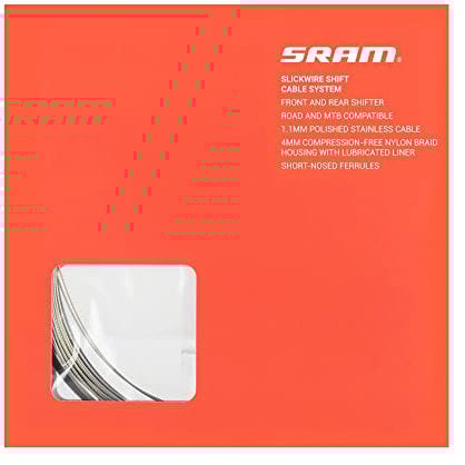 Sram Unisex – Erwachsene Schaltzug-2137933171 Schaltzug, Schwarz, 4mm