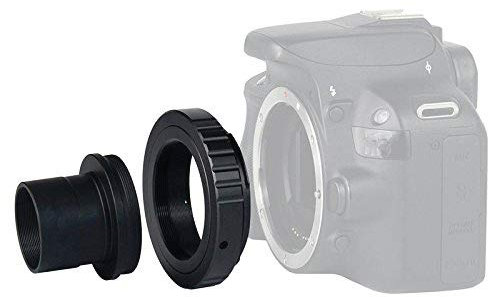 Solomark T-ring and M42 to 1.25 Telescope Adapter (T-mount) (T ring with adapter compatible with canon)
