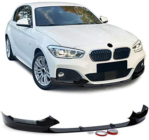 Front Spoiler Lippe Performance Schwarz Glanz passend für BMW F20 F21 LCI 15-19