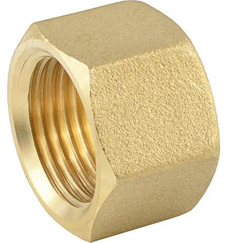 Fittingteile - Überwurfmutter für Messing-Klemmringverschraubungen (Für Rohr Ø außen: 8 mm)