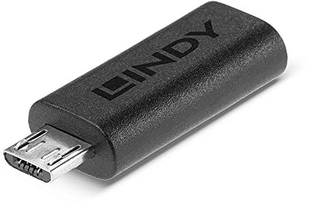 LINDY 41903 Adapter USB 2.0 Typ C auf Micro-B, único