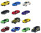 Majorette Miniatur Set aus 13 Fahrzeugen (9 + 4 Exklusive), Giftpack 9+4 Limited Edition 8, Die Cast Fahrzeuge