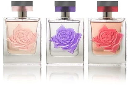 Arabian Oud Gift Set ROSE COLLECTION 3 x 75 ml | Coffret de parfum | Roses, notes florales et boisées | Parfum oriental et fleuri.