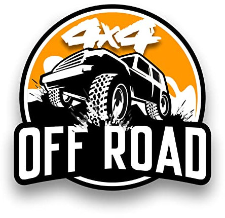 Aufkleber, Vinyl, 4 x 4 Off-Road, Allradantrieb, SUV, Auto