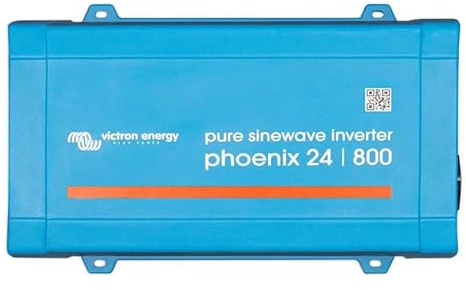 Victron Energy Phoenix Inverter 24/800 230V VE.Direct SCHUKO – Wechselrichter 24V auf 230V – Reiner Sinus Wechselrichter mit SCHUKO-Steckdose