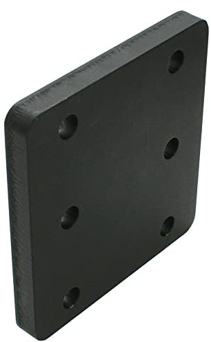 Universelle Adapterplatte zur Höhenverstellung 3x83 der Anhängerkupplung für 4-Loch 83x56mm AHK-Bock Flanschkugeln. (3x56mm ohne Schraubenset, für 4 Loch 83x56mm AHK-Bock)