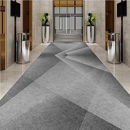 Teppich Läufer Flur Rutschfest Sehr langer Flurläufer, schmale Teppiche, weicher, strapazierfähiger Bodenbelag mit rutschfester Rückseite, 100 cm 1,5 m 2 m 250 cm 300 cm 4 m 5 m 6 m extra langer Teppi