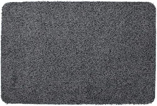 4All Tanami Heavy Duty Barrier Mat Indoor Doormat Front Door Rug Dirt Absorbent For Kitchen Floor Hallway Carpet Runner Anti Slip Mud Trapper Machine Washable 50x75cm (Charcoal 1)