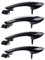 Dixhills 4PCS Schwarz Außen Türgriff Vorne & Hinten Links + Vorne & Hinten Rechts 5' 6' 7' F07 F10 F11 F12 F13 F01 F02 F03 Ersatz für 51217231931, 51217231932, 51217231933, 51217231934