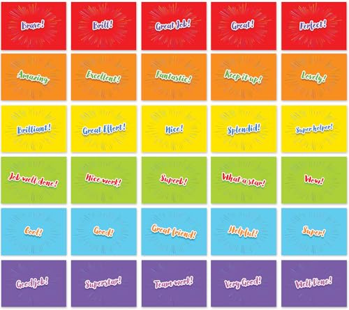 Stuff4 Fun A6 Positive Praise Postcard Pack for Kids Teens Adults
