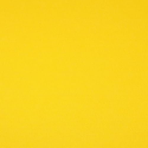 hochwertige Filzplatten in 3 verschiedenen Größen und 56 Farben frei wählbar · 1 oder 3 mm dick · Filzstoff zum basteln, nähen, dekorieren u.v.m. · 100% Polyester, Farbe: gelb, Größe: 750 x 500 mm