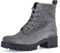 Gabor Damen Combat Boots, Frauen Stiefeletten,uebergangsschuhe,uebergangsstiefel,schnürstiefel,Winterstiefel,Graphit (schwarz),40.5 EU / 7 UK