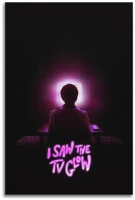 Filmposter I Saw The TV GlowFilm, TV-Serie, Kunstposter, Druck, Poster für Hausbau, ästhetische Dekoration, Leinwand, Wandkunst, Schlafzimmerdekoration, 50 x 75 cm, ungerahmt, 20
