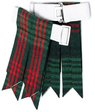 Chaussettes de kilt pour homme avec ajusteurs de boucle lourde, chaussettes unies et écossaises/chaussettes en laine acrylique pointues, Rose de chasse, taille unique
