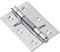 Kuntesetty 6pcs Self Closing Spring Door Hinge, Spring Loaded Hinge, Heavy Duty Accessories, 3 Inch