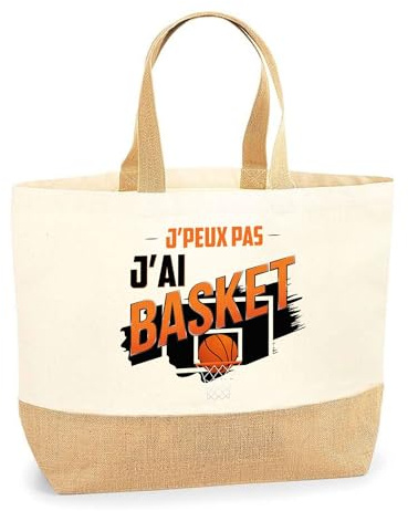 Cadeau J'peux pas j'ai Basket | Idée Basket Basketteur Humour Sport Slam Dunk Joueur Drôle Original Match