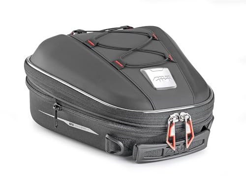 GIVI ST610+ TankLock Saddle Bag and Thermoformed Tank, 6-10 Litres, Expandable, TankLock System