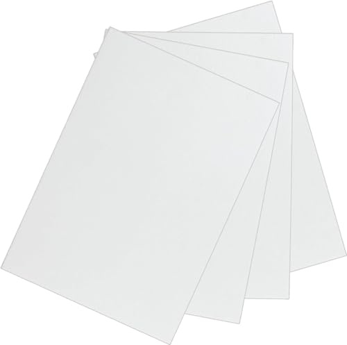 Papel de fibra cerámica de alta temperatura, aislamiento ignífugo for calderas y hornos, 4 Uds.(Thick: 1mm)