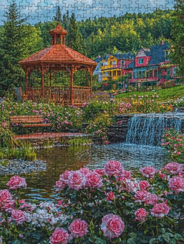 Puzzle 6000 Pezzi Stagno B&B 3D Puzzle per Adulti Impegnativo, Educa Puzzles Artistico, Divertente E Stimolante Puzzles Decorativo per La Famiglia, Regalo e Decorazione Pareti BXHZW6-147