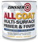 Zinsser AllCoat (Solvent-Based) 4-in-1 Primer, Sealer, Stain Blocker and Finish White (2.5 litres)