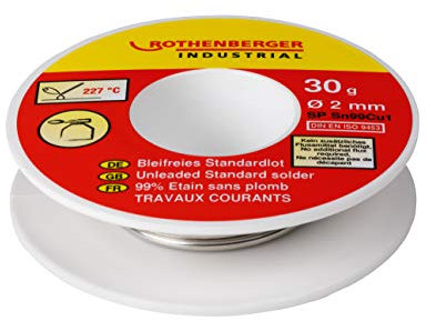ROTHENBERGER Industrial Bleifreies Standardlot 30G, Silber, 1000002353
