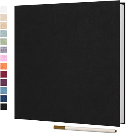 Vienrose Photo Album Self Adhesive Book 40 Pages 33x32cm Black