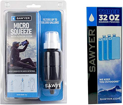Sawyer Dual-Threaded Mini Plus Wasserfilter Doppelgewinde Sets (SP2129+SP113)