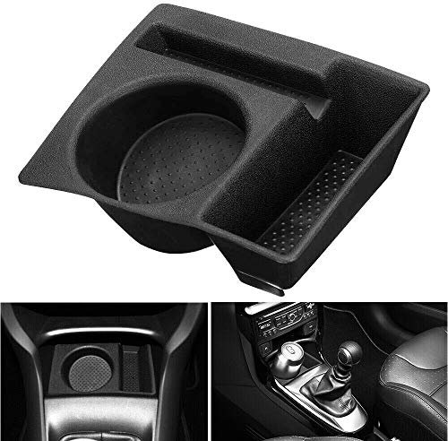 YOBAIH Black Front Central Drink Cup Holder For Citroen C3 DS3 9425E4 Car Interior Styling Car Cup Holder (Color : Black)