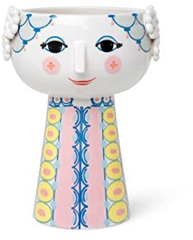 Bjørn Wiinblad Vase H23 cm Eva klassisches Design für Blumen, rosa