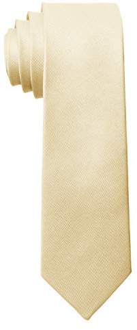 MASADA Herren-Krawatte von Hand gefertigt & sorgfältig verarbeitet 6 cm breit Champagner