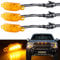 Boigoo Kühlergrill-Leuchten für 2013–2018 Dodge Ram 1500 Raptor Style Aftermarket Grid & 2004–2019 Ford F-150 Raptor Grilles, Autos