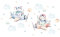 Osomhome Wandtattoo Kinderzimmer Junge & Mädchen: Junge, Elefant im Flugzeug (240x140cm) | Wandsticker Kinderzimmer Deko | Babyzimmer Deco Wanddeko | Wandaufkleber Wandbild Kinderbilder os7816