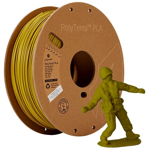 Polymaker PolyTerra PLA Army Light Grün - 1.75mm - 1kg
