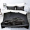 WJYMJJ Bettwäsche Bettbezug Set Schwarzes Auto Kinder Erwachsene Microfaser Bettbezug Set, Weich bequem von Modern Bettwäsche Dekorative 135 x 200 cm