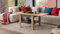 Design Couchtisch Tisch Leo Eiche Artisan - Anthrazit matt aufklappbar 65-130cm Esstisch
