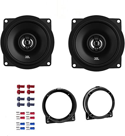 JBL Stage1 51F Auto Lautsprecher Boxen 300 Watt 13 cm 2 Wege Koax passend für Honda Jazz GD 2001-2008 Türen Front