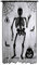 Gardinen Vorhänge Verdunkelung Halbtransparent Vorhang Blickdicht Gardinen Schals Schädel Türvorhang Vorhang Halloween Halloween Dekoration Vorhänge Schwarz Blickdicht Kräuselband (Black, One Size)