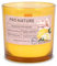 Müller Kerzen PRO NATURE Duftkerze im Glas mit Holzdocht und Rapswachs - Ingwer & Zitronenblüte Duft - 40 Stunden Brenndauer - Recyceltes Glas - 1er Pack
