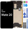 iYAiYO Pantalla Digitalizador Pantalla Táctil Reemplazo Compatible con Huawei Mate 20 HMA-L29, HMA-L09, HMA-LX9, HMA-AL00, HMA-TL00 Pantalla Completa con Herramientas-Negro