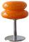 Eierkuchen-Tischlampe, Makronen-Nachttischlampen für Mädchen, Weiches Licht, Niedliche Glas-Tischlampe, USB-Schreibtischlampe für Wohnzimmer, Schlafzimmer, Dekorative