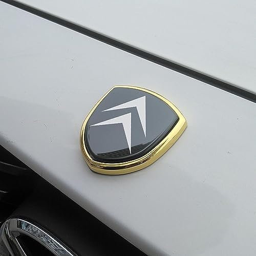Auto Aufkleber Emblem für Citroen Elysee Berling Xsara Picasso Saxo, Fahrzeug Wasserdicht Emblem Aufkleber Frontgrill Karosserie Kofferraum Dekoration Aufkleber Car Styling Zubehör,C