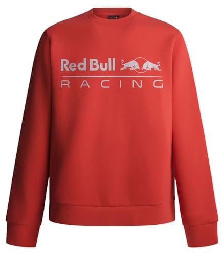 Red Bull Racing X Pepe Jeans Herren RBR Team Logo Crew Sweatshirt, Red (Mars RED), XXL