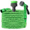 OLYSPM Tubo Acqua Giardino,Tubo Estensibile da Giardino,Tubo Irrigazione con Raccordi da 1/2,3/4 e Pistola a 7 Modalità,Tubo da Giardino con 50FT, 75FT, 100FT, 125FT