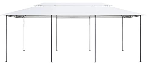 Überdachungszelt, 236,2 X 117,3 X 106,3 Zoll, Schattiges Vordach mit Stahlrohrrahmen, Wasser- und Schmutzabweisend, UV-beständig, Tragbares Zelt für Terrasse, Garten, Strand,