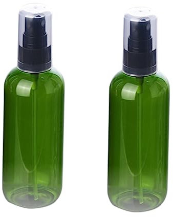 Ipetboom 5 Pack 50ml Refillable Pump Sprayer Small Water Bottle Dispenser Leakproof Plastic Makeup Spray Bottles for Travel